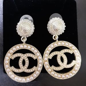 Slightly used authentic Chanel earrings